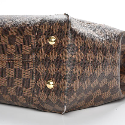 Louis Vuitton Damier Ebene Caissa Hobo Rose Ballerine 13 of 13
