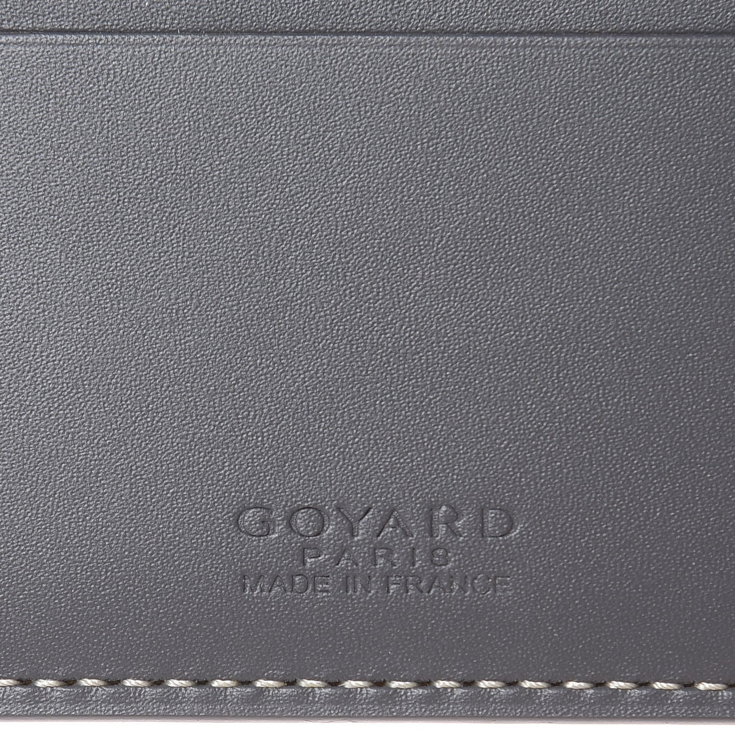 Goyard Goyardine Bi-Fold Victoire PM Wallet Grey 6 of 6