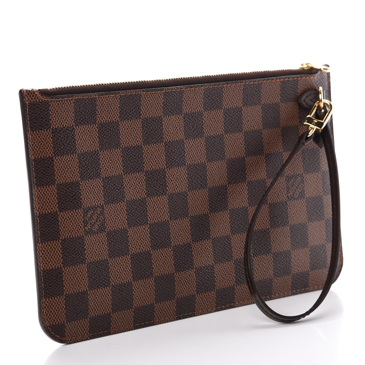 Louis Vuitton Damier Ebene Neverfull MM GM Pochette 3 of 7