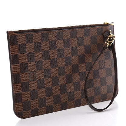 Louis Vuitton Damier Ebene Neverfull MM GM Pochette 3 of 7
