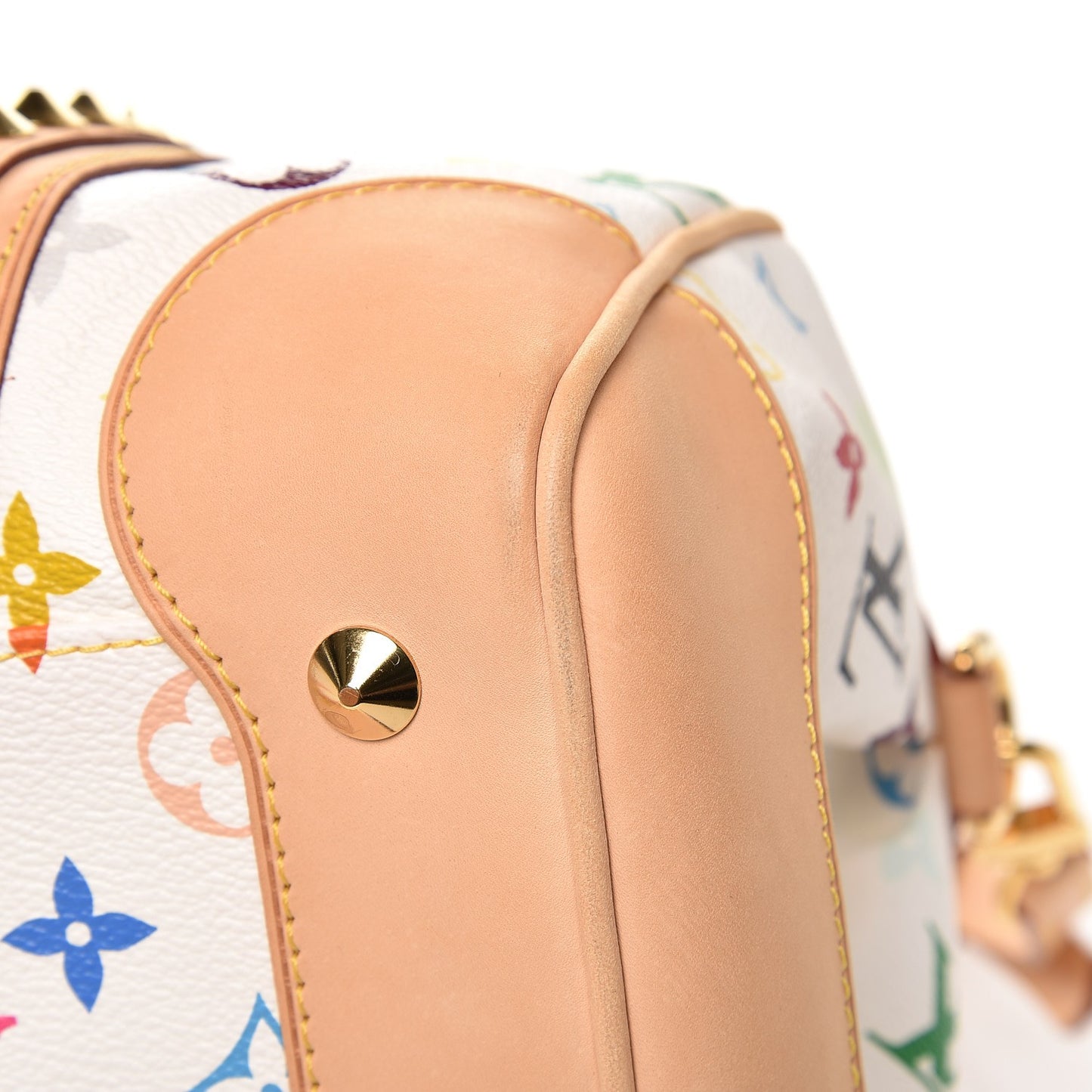 Monogram Multicolor Courtney MM White