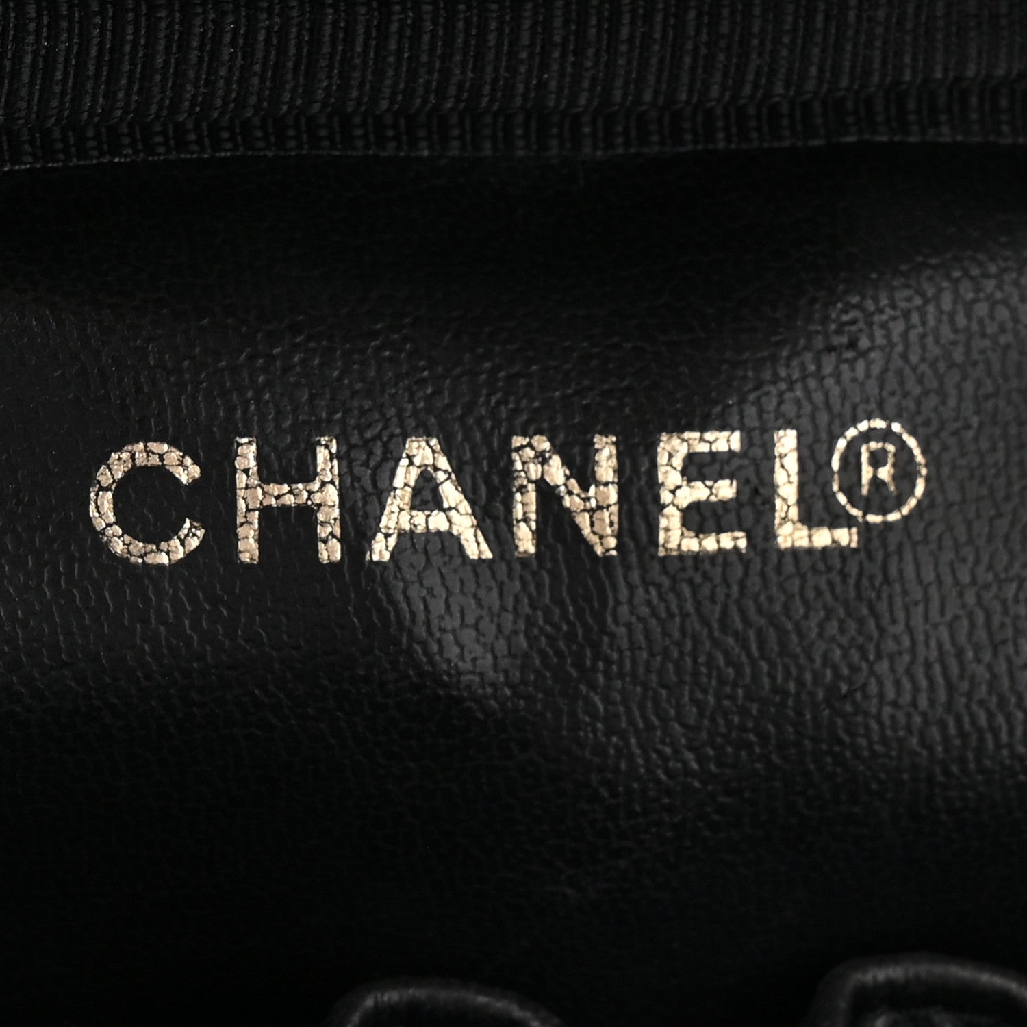 Chanel Caviar Vanity Cosmetic Case Black 6 of 8