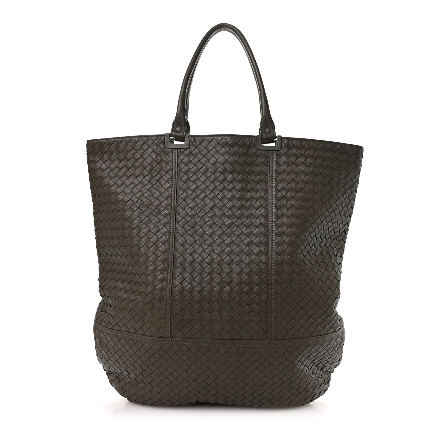 Nappa Intrecciato Tote Grey