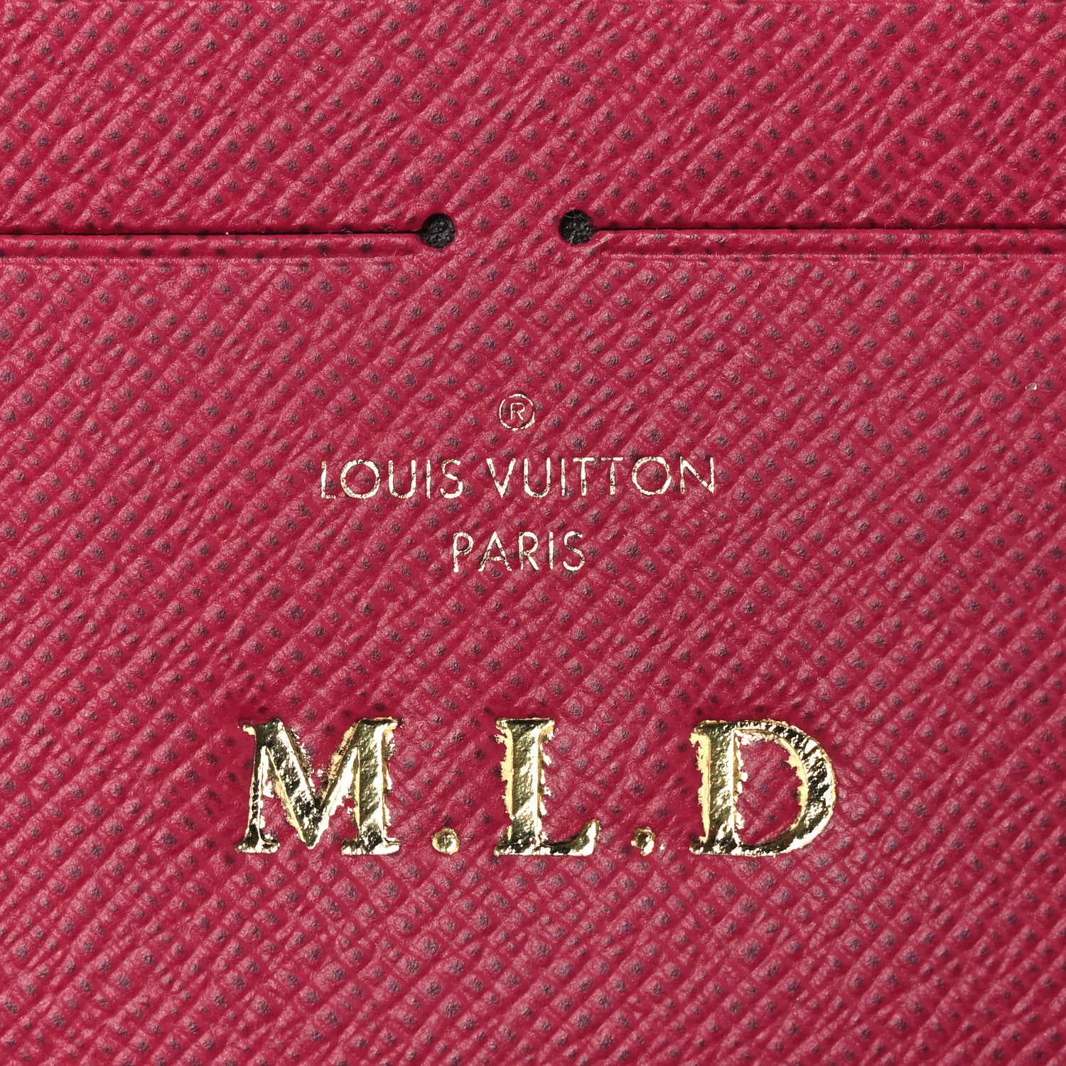 Louis Vuitton Monogram Pochette Felicie Chain Wallet Fuchsia 8 of 12
