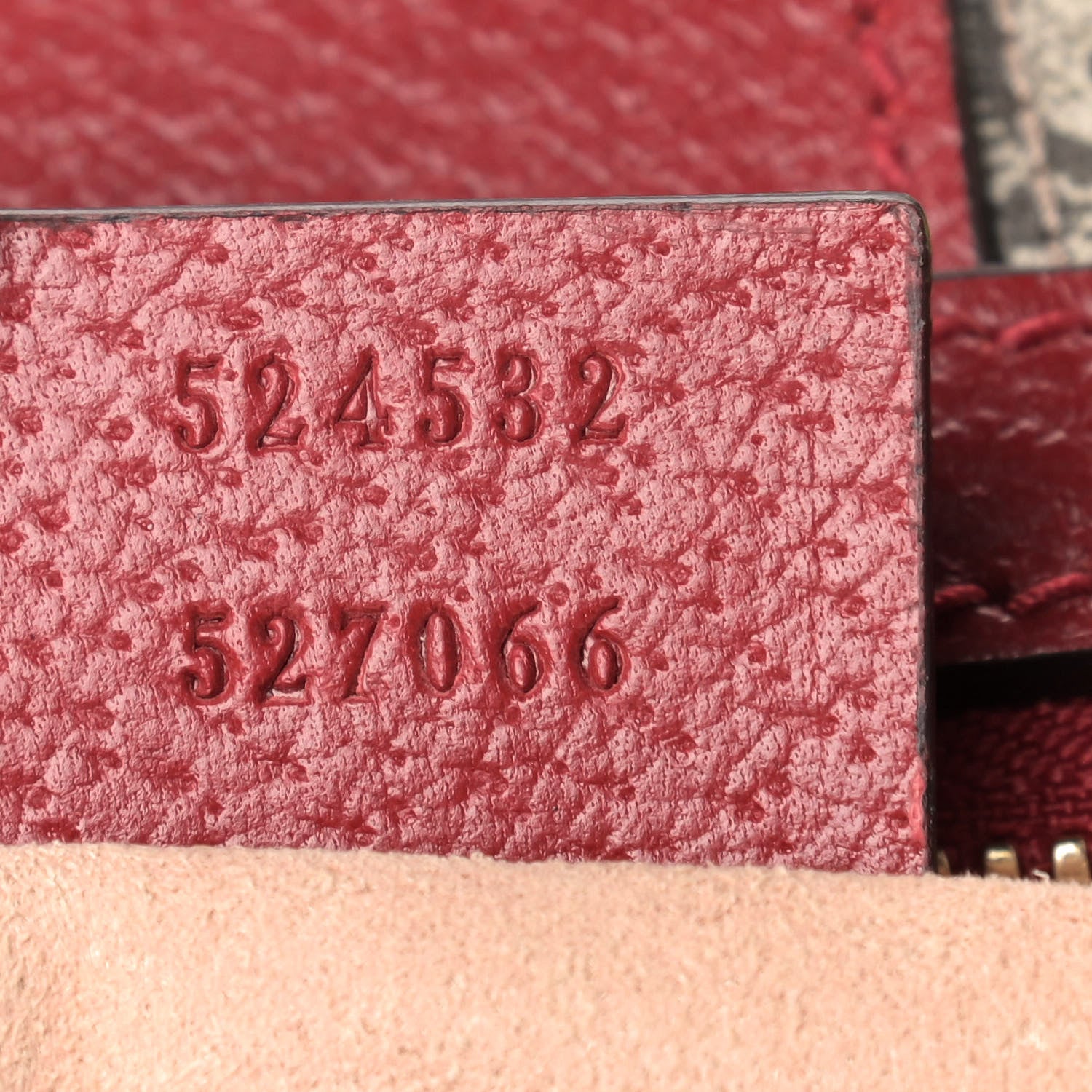 Gucci GG Supreme Monogram Flora Web Medium Ophidia Boston Red 7 of 9