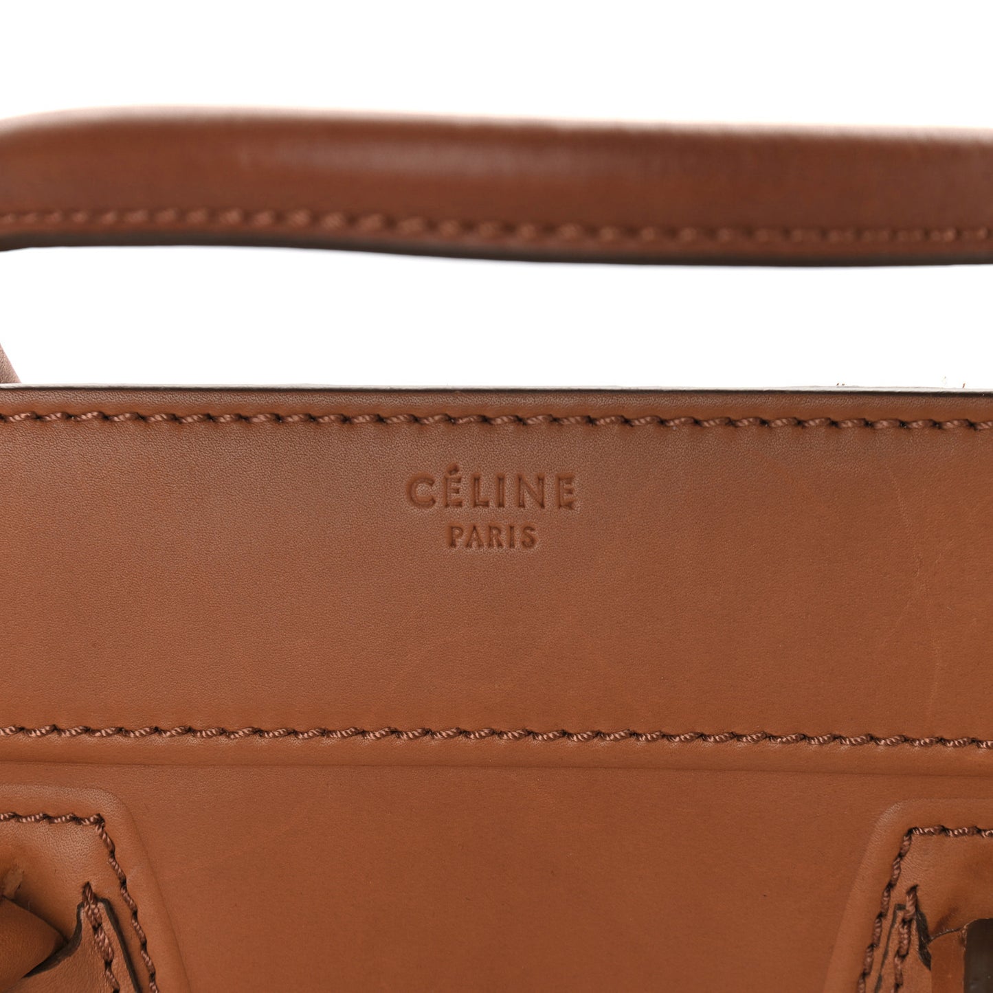 Natural Calfskin Medium Phantom Luggage Brick