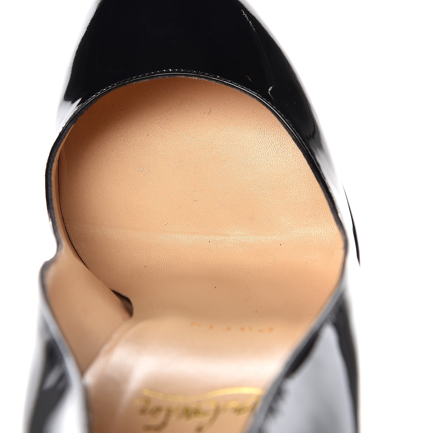 Christian Louboutin Patent Bianca 140 Pumps 38 Black 13 of 13