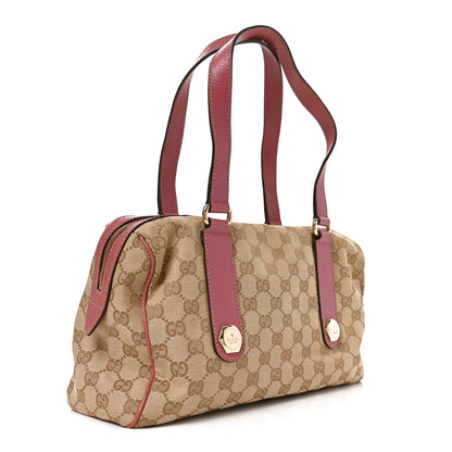 Gucci Monogram Small Charmy Boston Pink 2 of 9