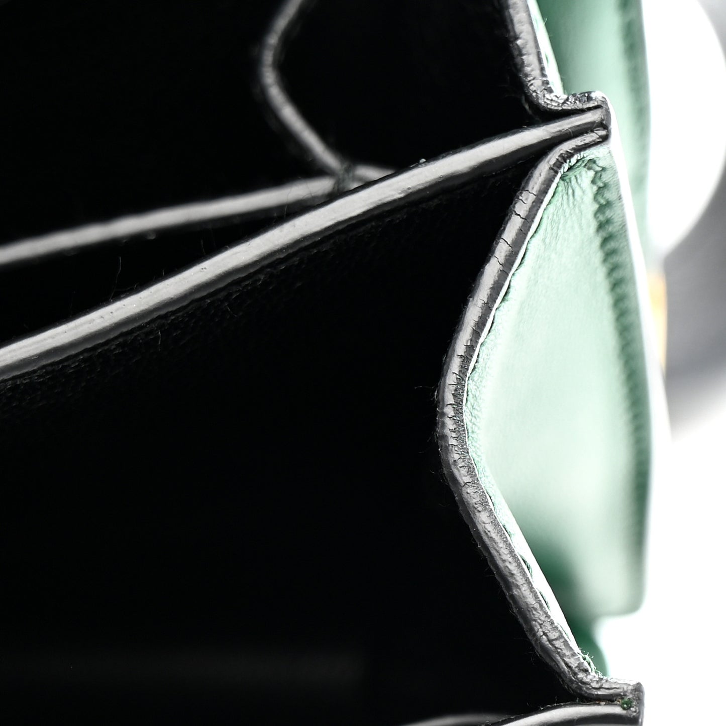 City Calf Saffiano Cahier Bag Biliardo Black
