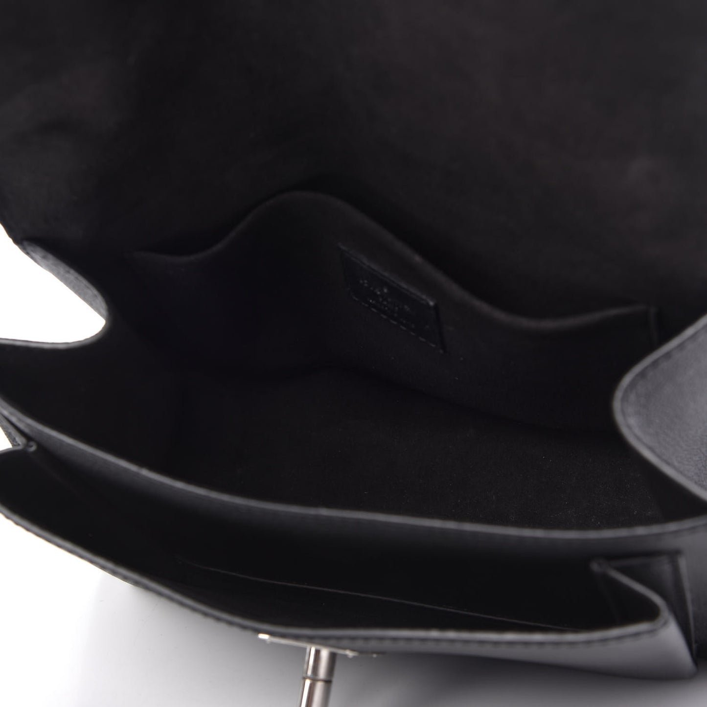 Soft Calfskin My Lockme Chain Bag BB Black