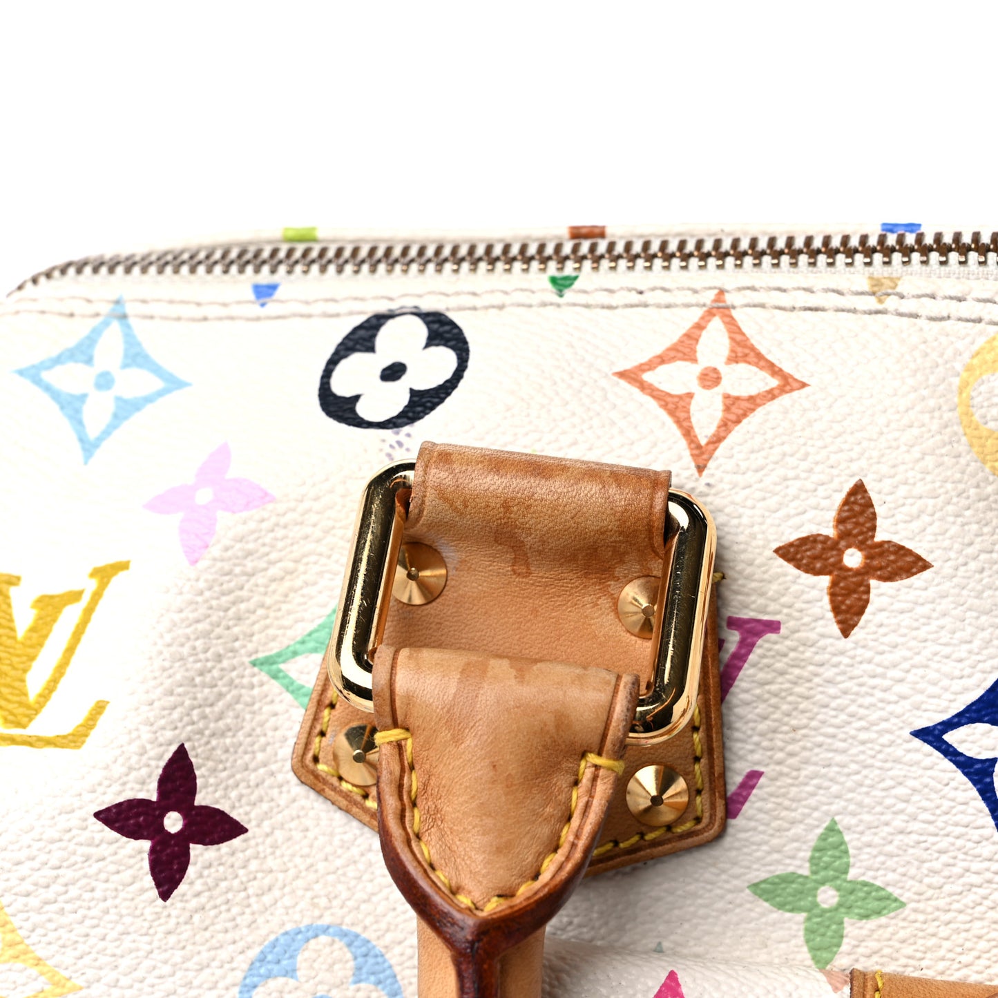 Monogram Multicolor Speedy 30 White