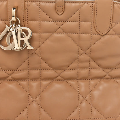 Christian Dior Calfskin Macrocannage Medium Toujours Tan 10 of 12