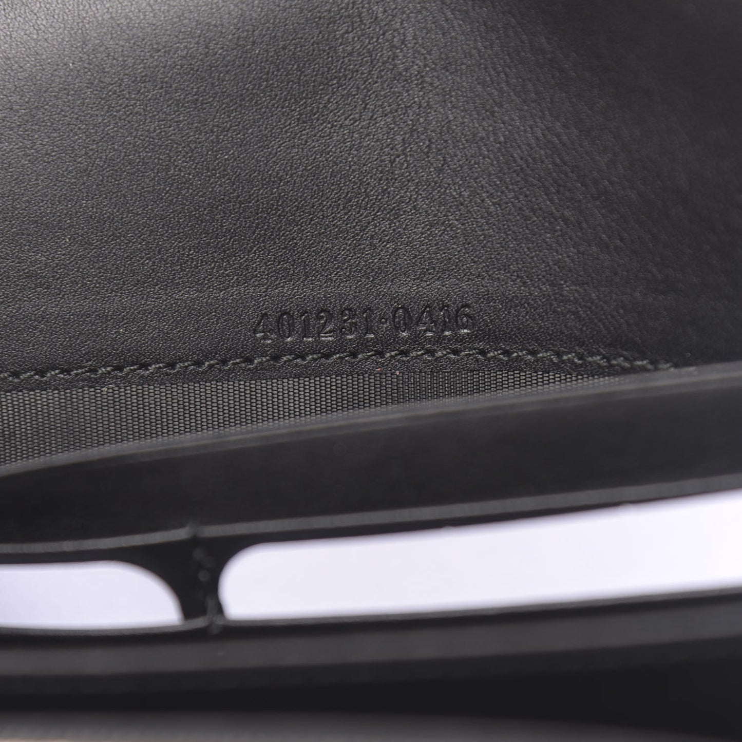 Velvet GG Monogram Mini Dionysus Chain Wallet Black