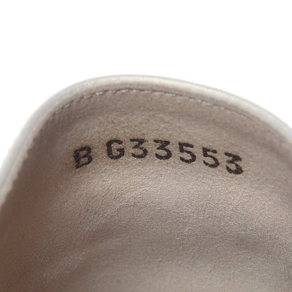 Chanel Iridescent Goatskin CC Espadrille Mules 40 Ivory Black 12 of 12