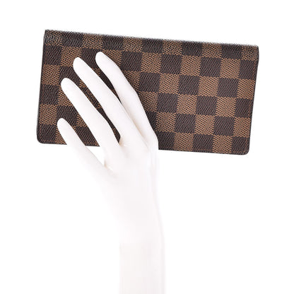 Louis Vuitton Damier Ebene Porte Valeurs Organizer Wallet 2 of 8