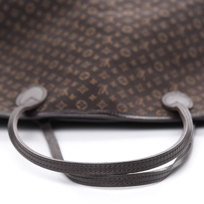 Louis Vuitton Monogram Idylle Neverfull MM Fusain 7 of 12