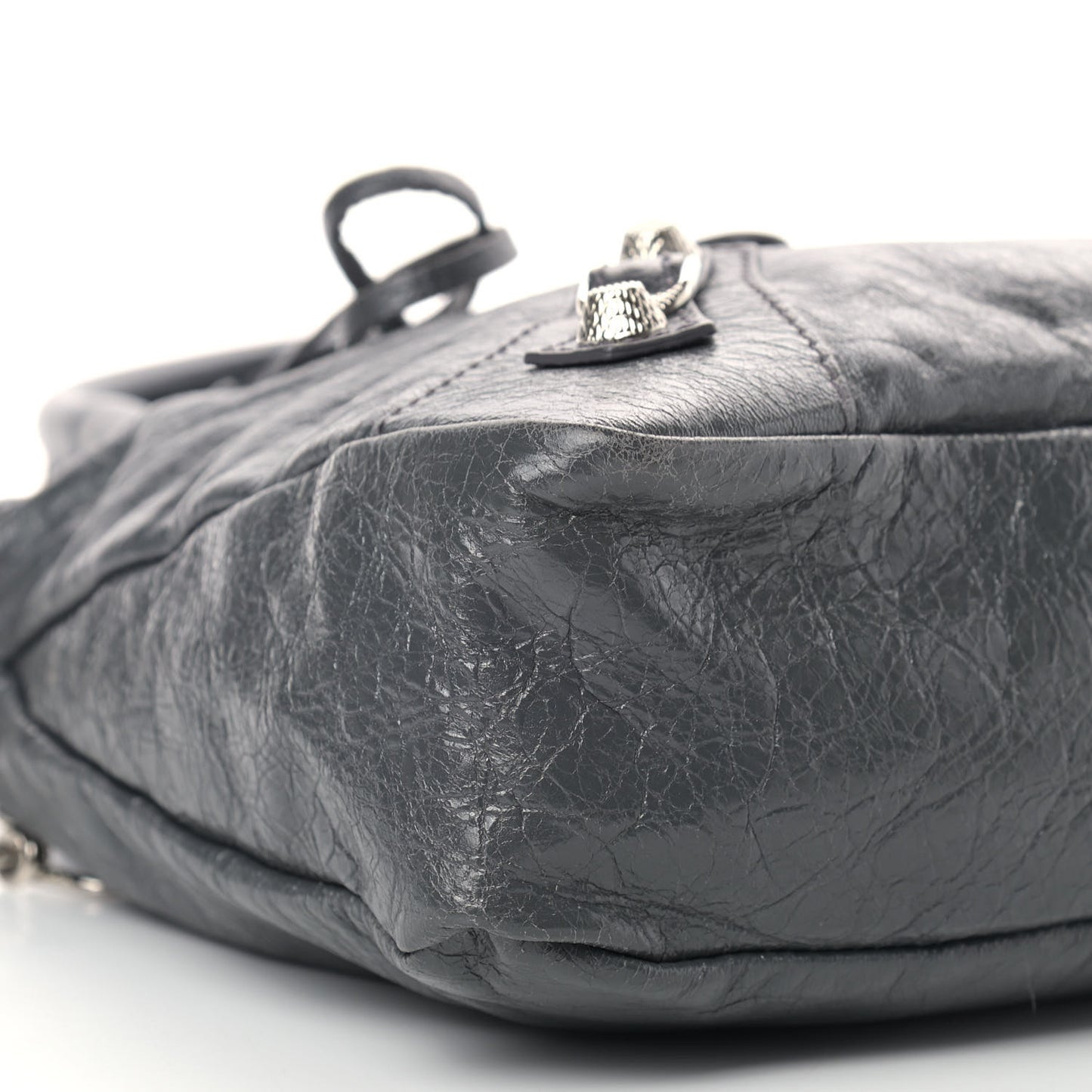 Agneau Giant 12 Silver Hardware Town Gris Fossile