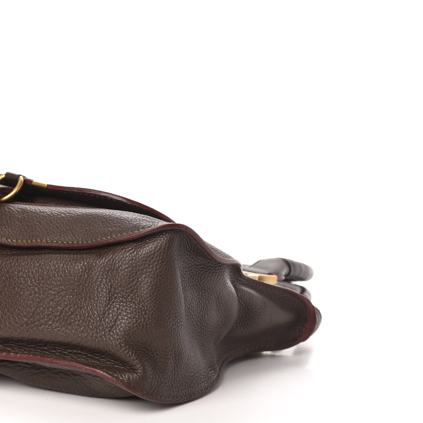 Calfskin Medium Marcie Satchel Truffle