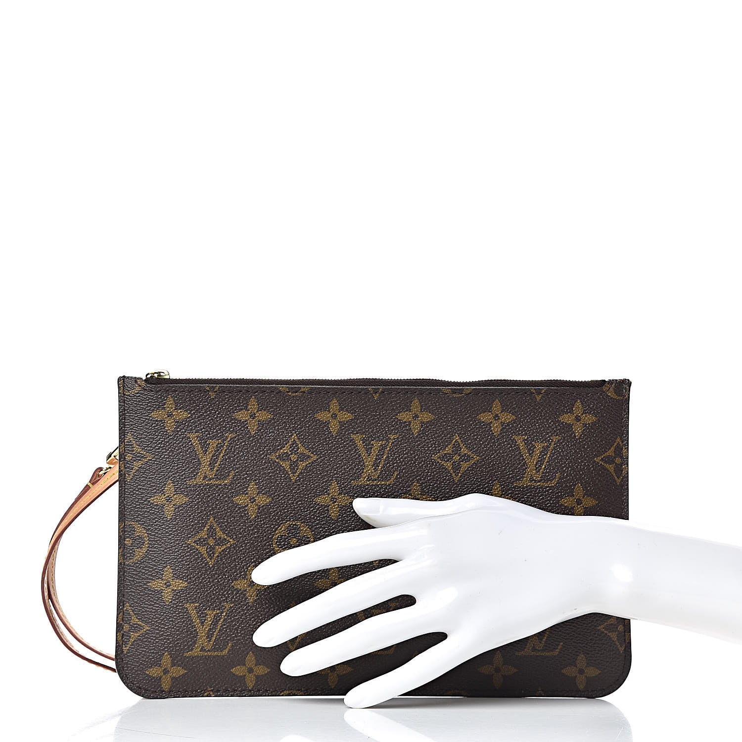 Louis Vuitton Monogram Neverfull MM GM Pochette 2 of 8
