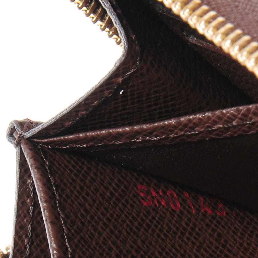 Damier Ebene Zippy Coin Purse