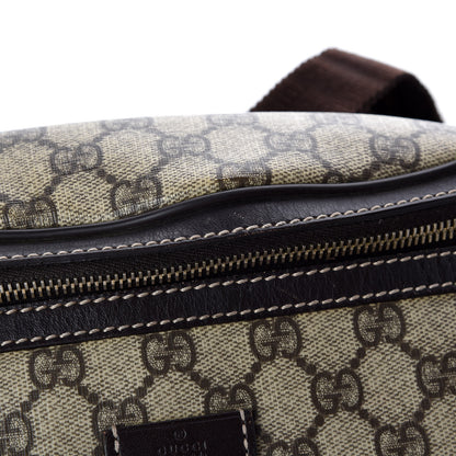 Gucci GG Supreme Monogram Belt Bag Dark Brown 5 of 8