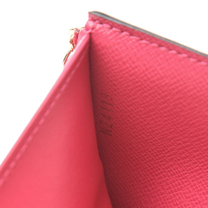 Louis Vuitton Monogram 2019 Christmas Animation Victorine Wallet Fuchsia 7 of 8