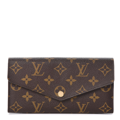 Louis Vuitton Monogram Sarah Wallet NM 1 of 8