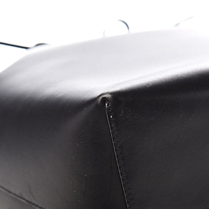Mansur Gavriel Vegetable Tanned Calfskin Bucket Bag Black Ballerina 15 of 20