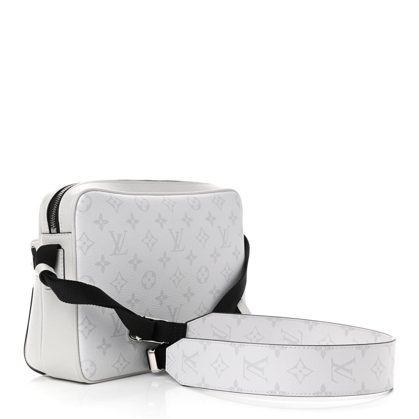 Taiga Monogram Outdoor Messenger White