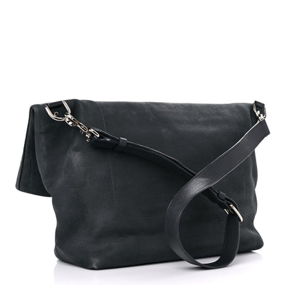 Louis Vuitton Nubuck Calfskin Folded Messenger Bag Grey 3 of 19