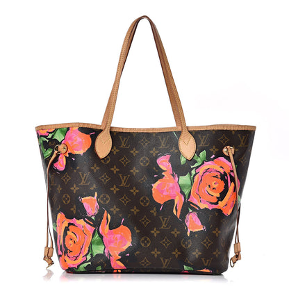 Louis Vuitton Monogram Roses Neverfull MM 1 of 20