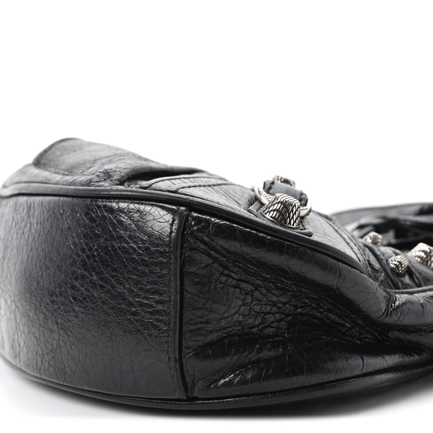 Agneau Arena Le Cagole Shoulder Bag XS Black