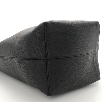The Row Grained Calfskin Medium N/S Park Tote Black 8 of 10