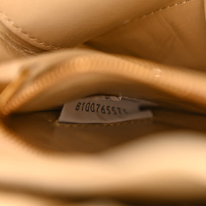 Bottega Veneta Calfskin Intreccio Plisse Cassette Crossbody Bag Porridge 7 of 10