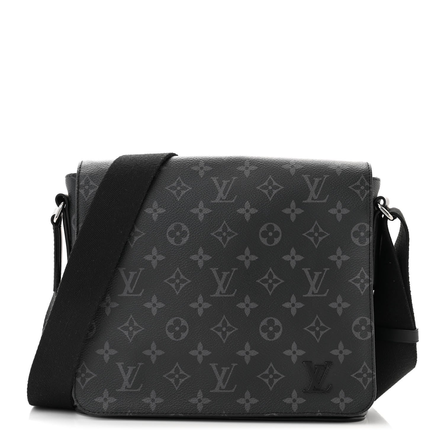 Louis Vuitton LOUIS VUITTON Monogram Eclipse District PM Black 1 of 10