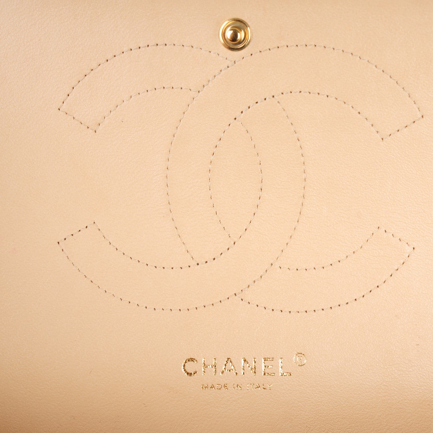 Chanel Caviar Quilted Jumbo Double Flap Beige Clair 7 of 10
