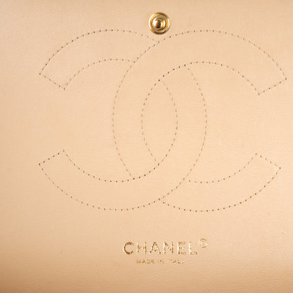 Chanel Caviar Quilted Jumbo Double Flap Beige Clair 7 of 10