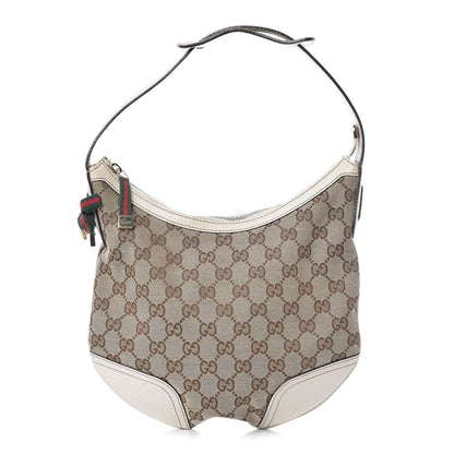 Gucci Monogram Small Princy Hobo Off White 1 of 11