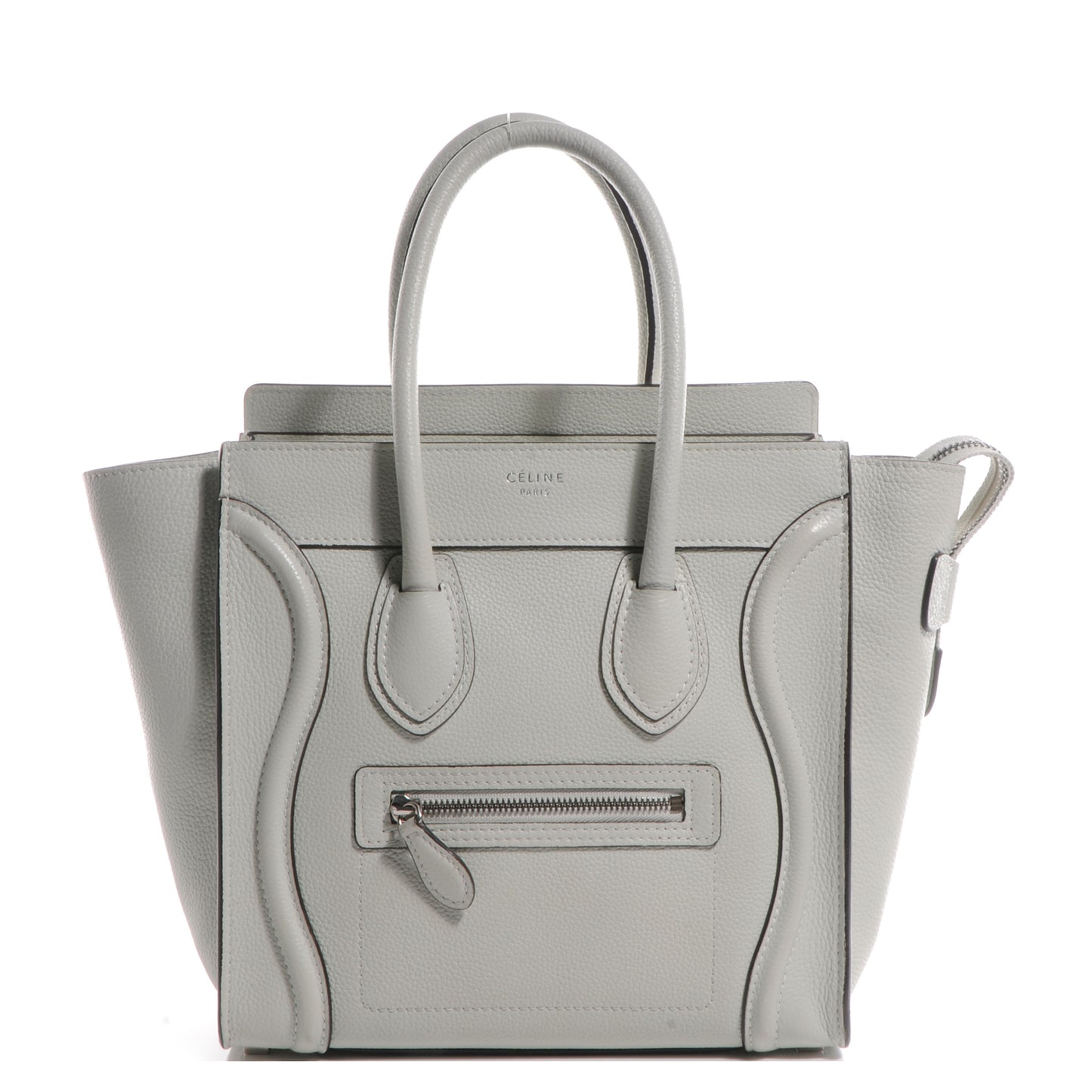 Drummed Leather Micro Luggage Lune