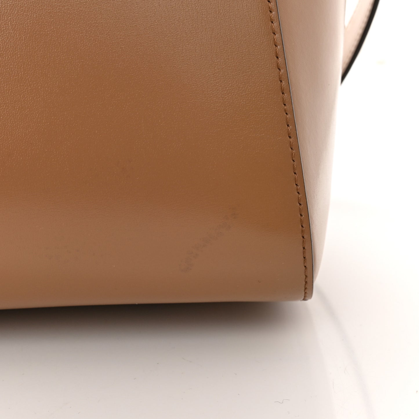 Shiny Lord Calfskin Medium Antigona Dark Beige