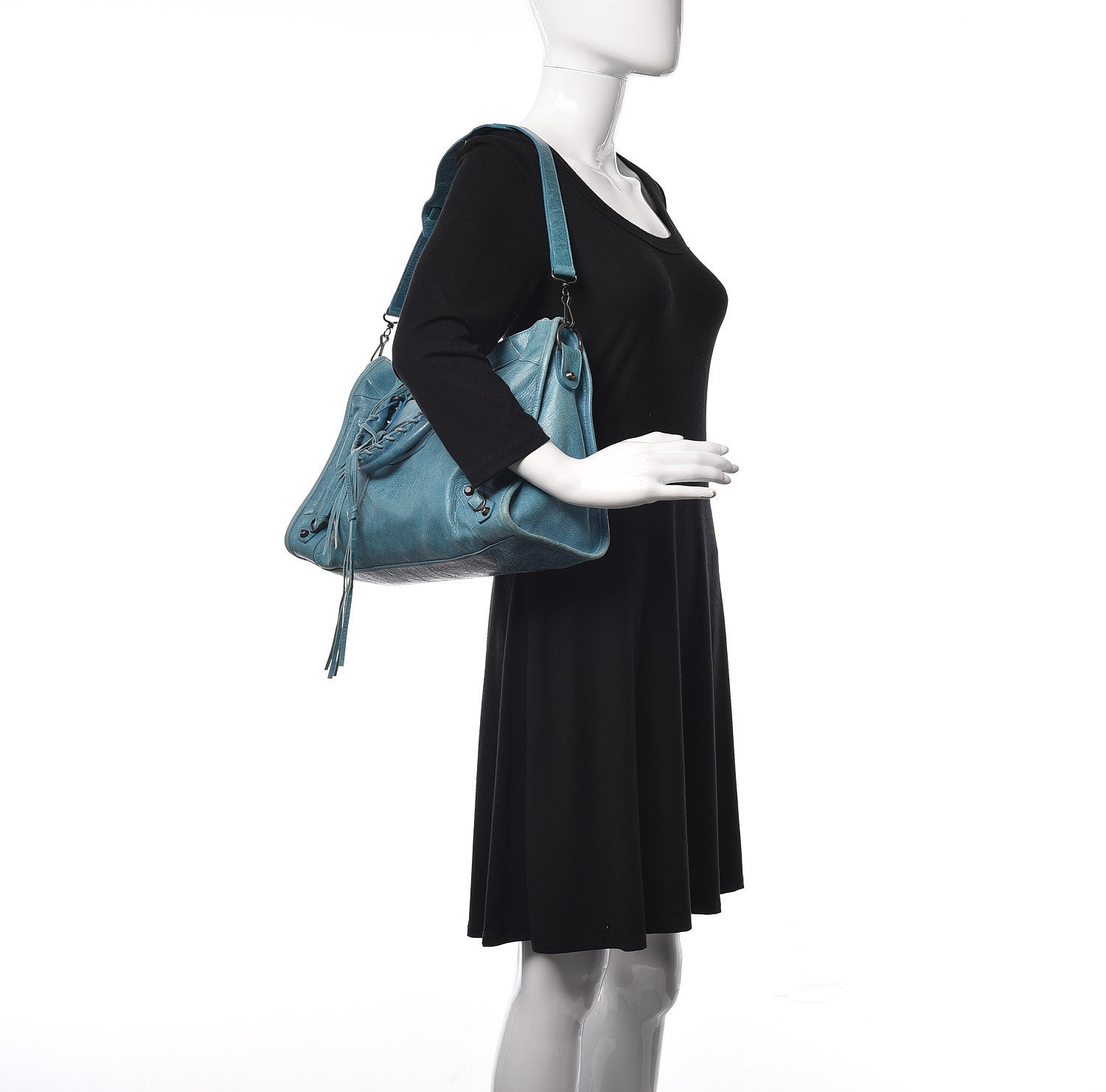 Balenciaga Agneau Classic Hardware City Cyclade 2 of 15