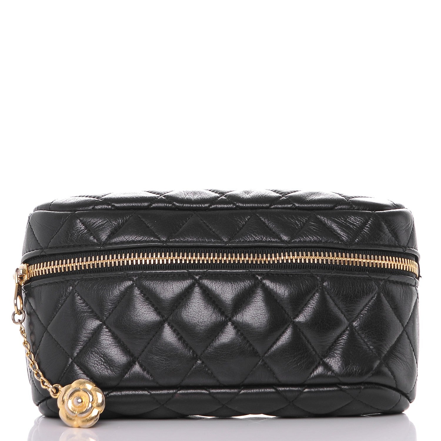 Chanel Lambskin Quilted Belt Bag Black 1 of 8