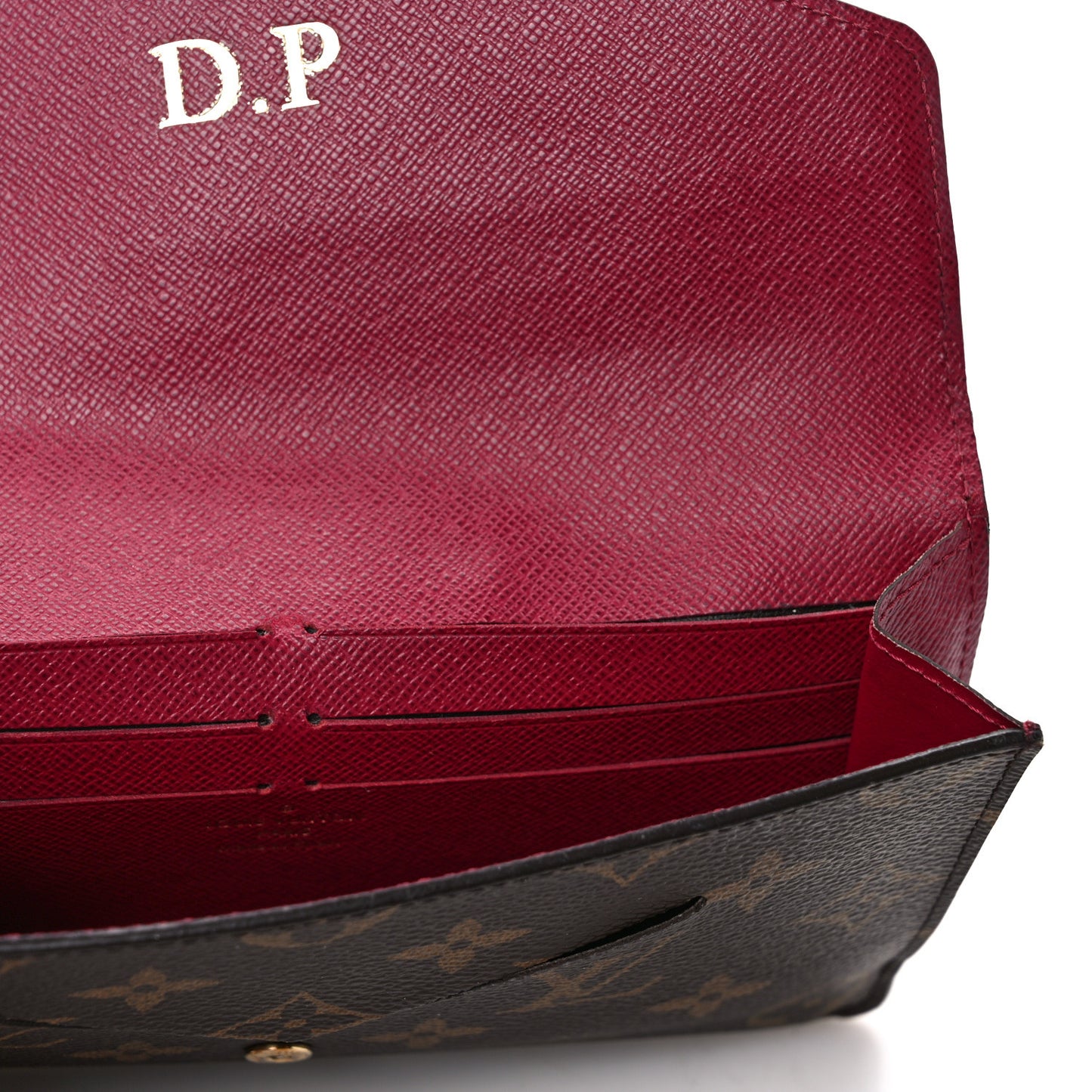 Monogram Jeanne Wallet Fuchsia