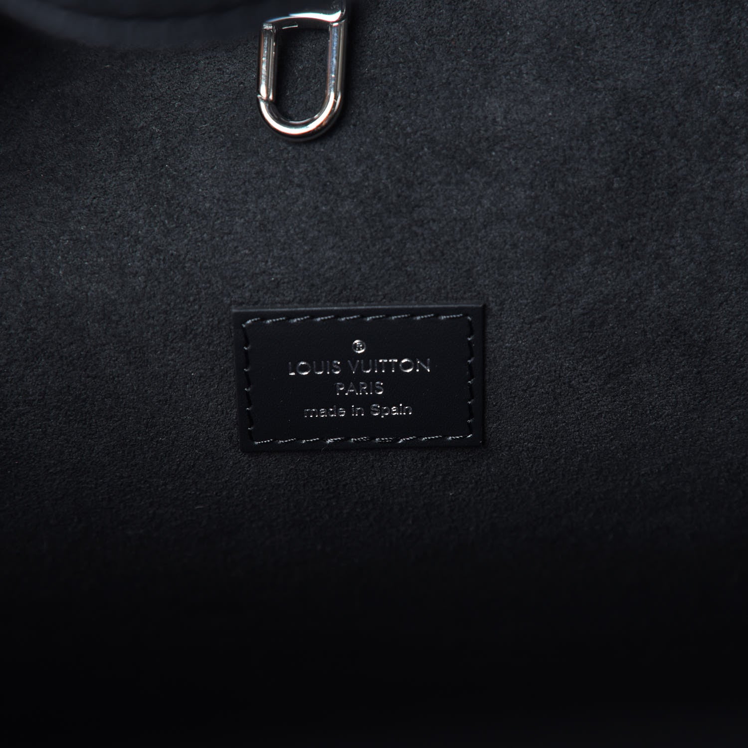 Louis Vuitton Epi Neverfull MM Black 9 of 9