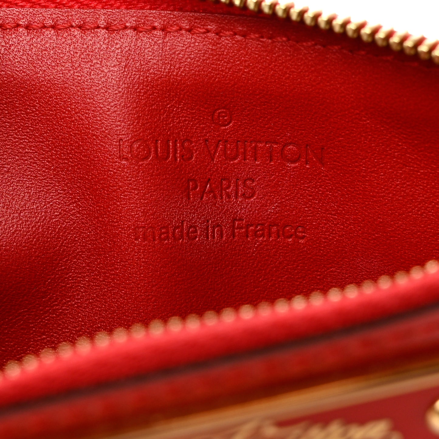 Vernis Key Pouch Pomme D'Amour