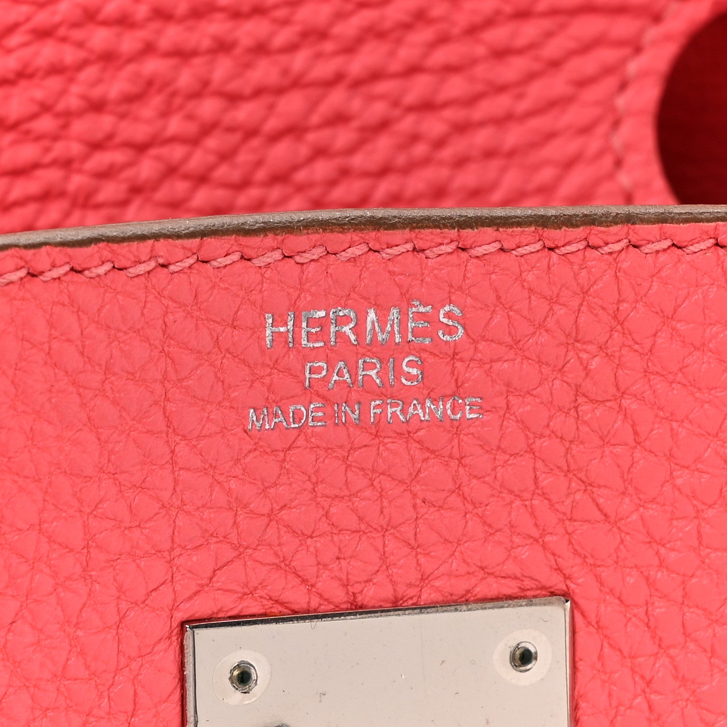 Hermes Togo Birkin 30 Rose Lipstick 6 of 16