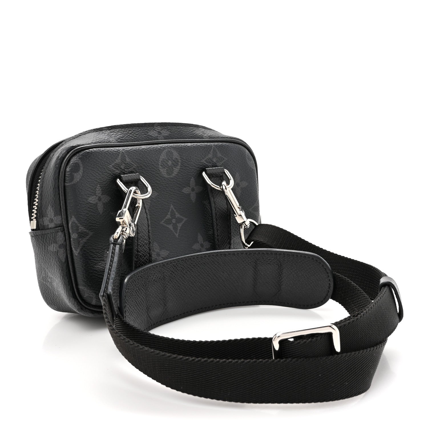 Louis Vuitton Monogram Eclipse Taigarama Outdoor Pouch Black 3 of 9