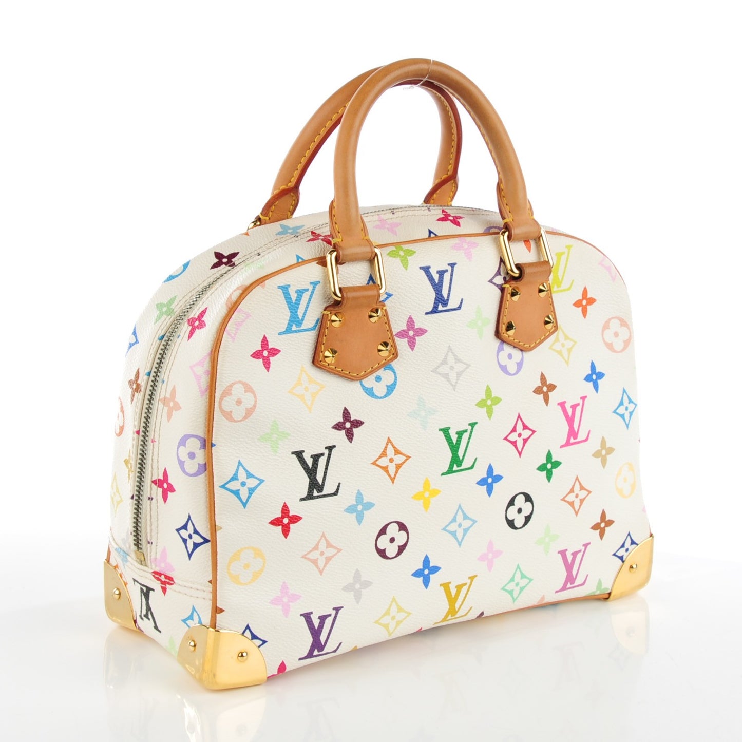 Monogram Multicolor Trouville White