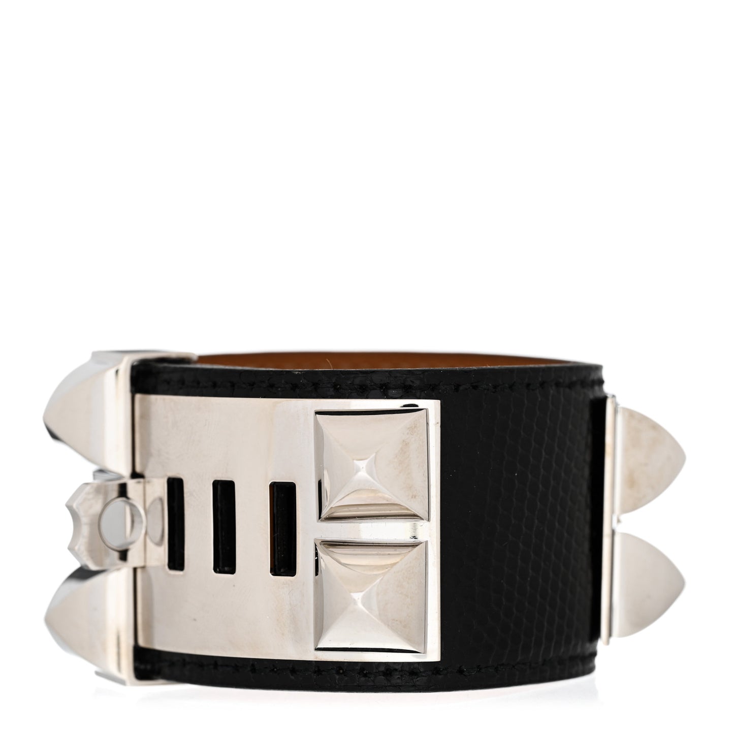 Lizard Collier de Chien CDC Bracelet S Black