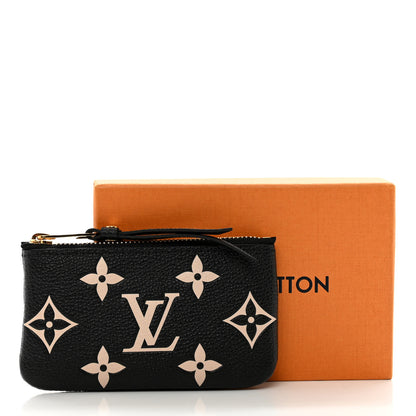 Louis Vuitton Empreinte Monogram Giant Key Pouch Black Beige 7 of 7